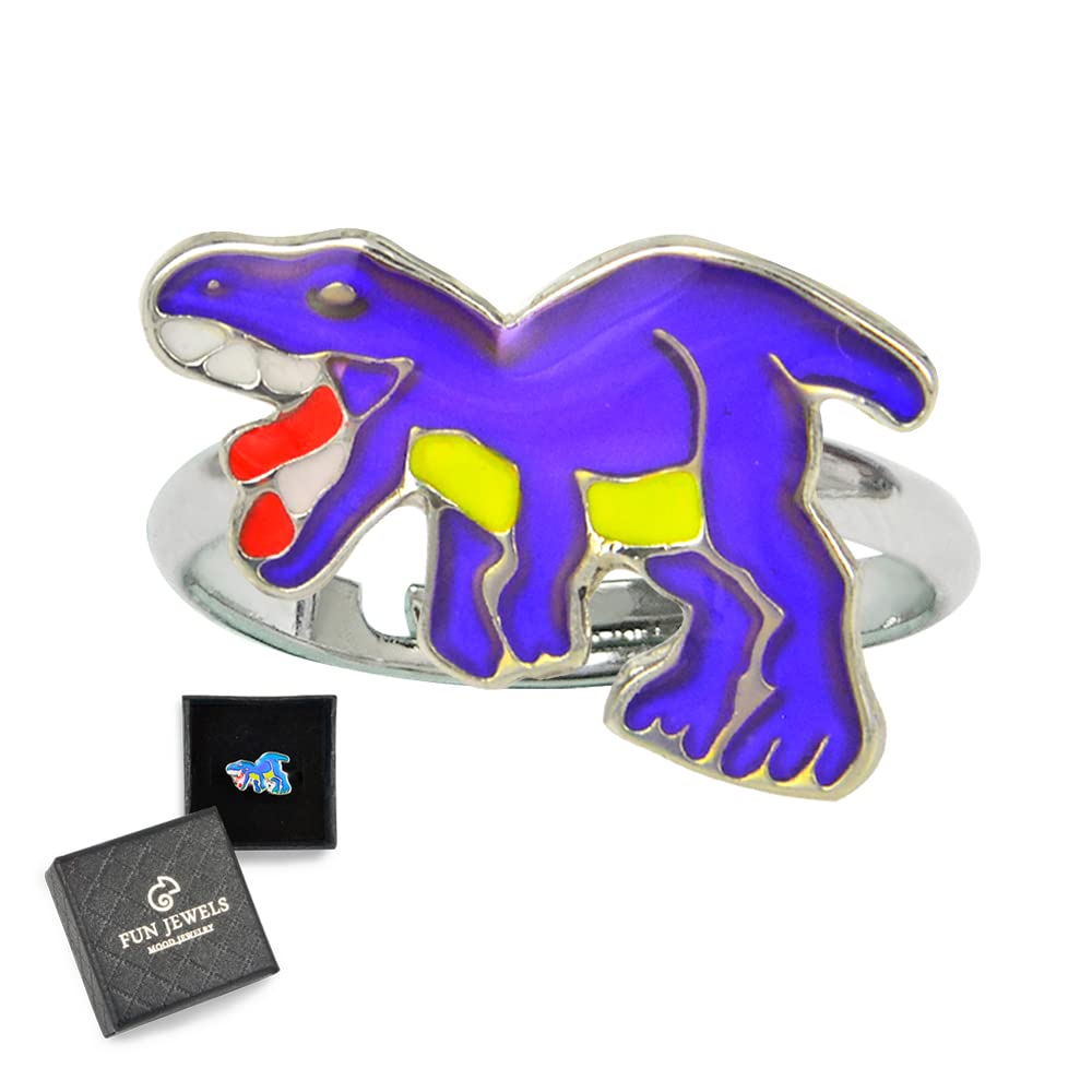 Amazon | FUN JEWELS 恐竜 カラーチェンジ キッズ T-Rex ムード